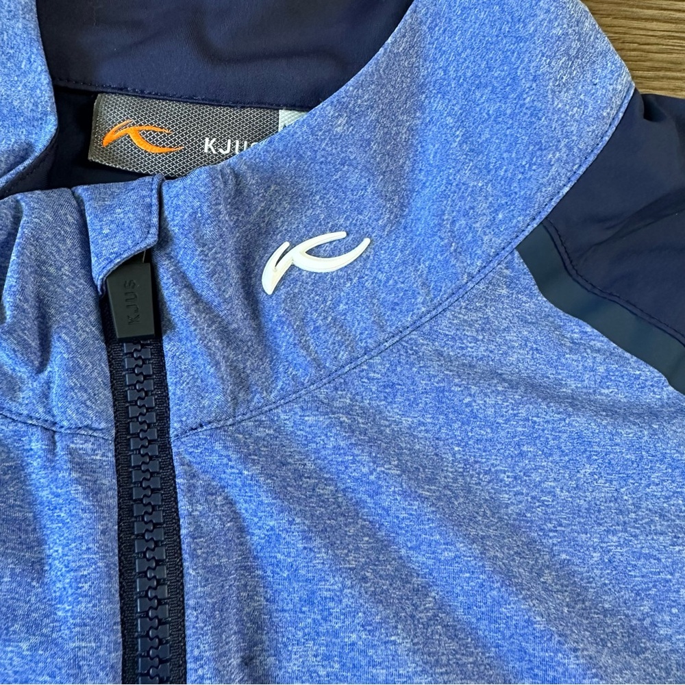 KJUS Byron Vest Full Zip Logo Windproof Lightweight Cordura Golf Mens Size 54/XL - Picture 8 of 14